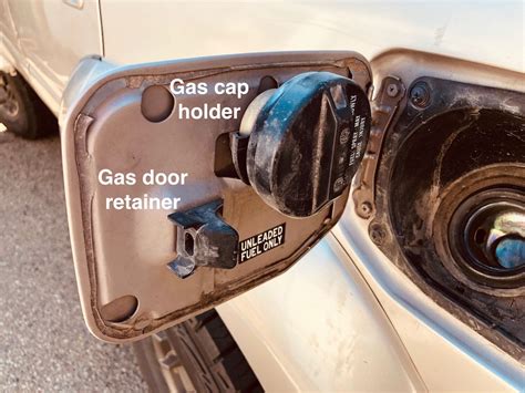 Car Gas Tank Door