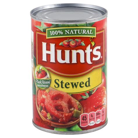 Hunts Stewed Tomatoes 145 Oz Tomatoes And Paste Meijer Grocery