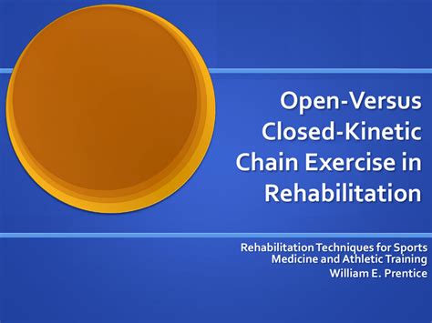 Open Versus Closed Kinetic Chain Exercise In Rehabilitation