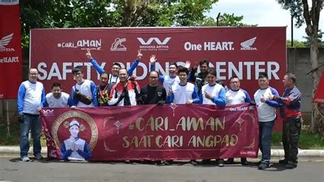 Cara Unik Pelatihan Safety Riding Sekaligus Cari Angpao