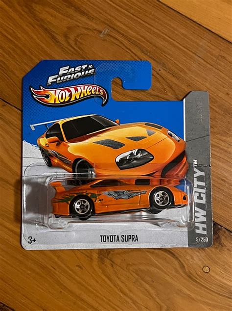 Hot Wheels 2013 Hw City Toyota Supra Fast Furious Informacionpublica