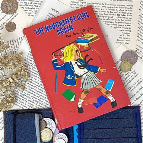 The Naughtiest Girl Again Enid Blyton Book Wallet Geeekalicious