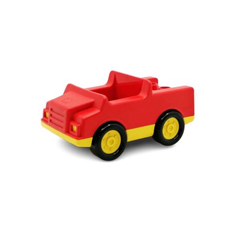 LEGO Red Duplo Car With Yellow Base 2218 Brick Owl LEGO Marketplace