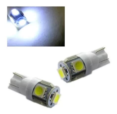 Ampolleta Led T10 Cola De Pescado Blanca 24v Cuotas sin interés