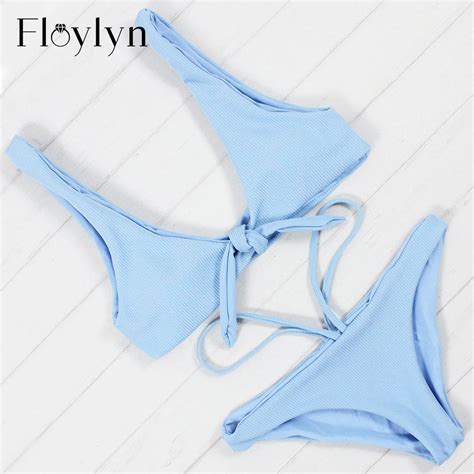 Floylyn New Sexy Bikinis Women Swimwear Push Up Swimsuit Biquini Padded