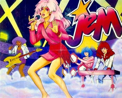 Jem And The Holograms Jem And The Holograms Hologram Movie 80s Cartoons