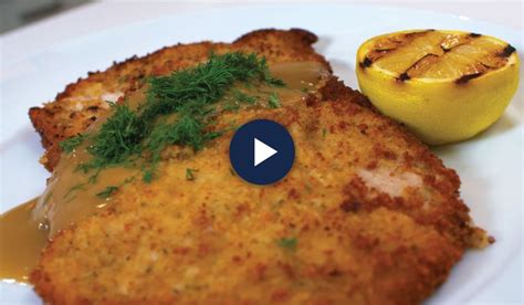 Pork Schnitzel With Lemon Dill Sauce Florida City Gas Flavors Pork Schnitzel Lemon Dill