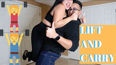 COUPLES LIFT AND CARRY CHALLENGE YouTube