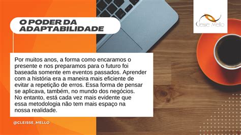 O Poder Da Adaptabilidade Blog Cleisse Mello