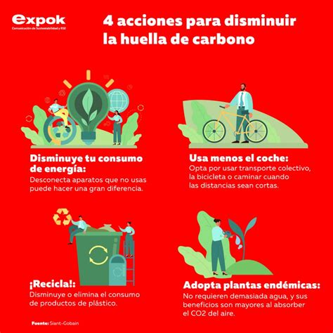 4 Acciones Para Disminuir La Huella De Carbono