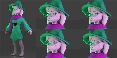 Ralsei Model Rdeltarune