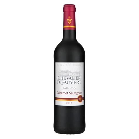 V No Cabernet Sauvignon Pays D Oc Chevalier De Fauvert Levn Kupi Cz