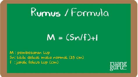 Mengenal Lup Kaca Pembesar Rumus Dan Contoh Soal Belajar Gratis Di