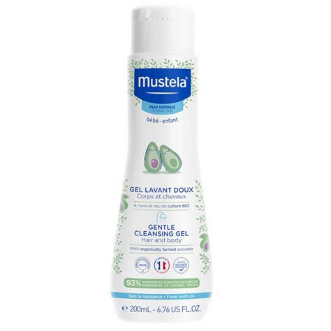 Mustela B B Enfant Gel Lavante Doux L Avocat Bio Peau Normale