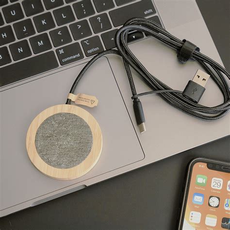 Ecopower Bamboo Wireless Charger Brandhk Hong Kong Corporate Ts