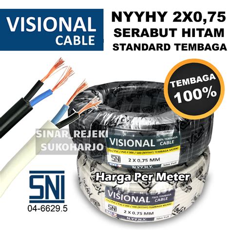 Jual Kabel Listrik Nyyhy Nymhy Sni Serabut Tembaga X X Nyy