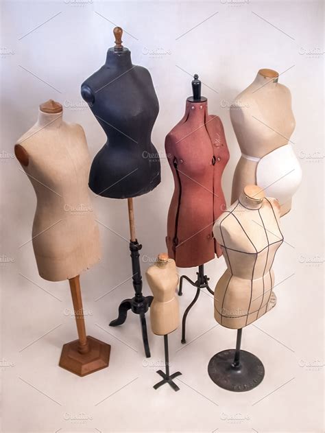 Vintage Tailor Dummy Mannequins | High-Quality Beauty & Fashion Stock ...