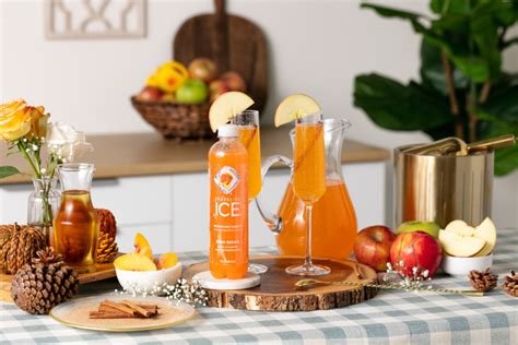 Sparkling Ice® Apple Cider Bellini Cocktail Recipe