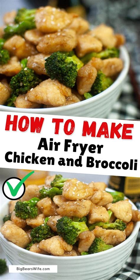 Air Fryer Chicken And Broccoli Big Bear S Wife