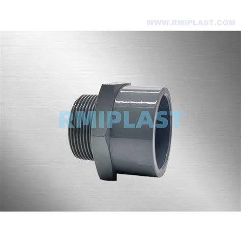 Cpvc Male Adaptor Of Din Pn16 Plastic Fitting Socket Welding Pipe Fittings Male Thread Coupling