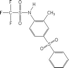 Perfluidone 黄草伏 1 1 1 trifluoro N 2 methyl 4 phenylsulfonyl phenyl