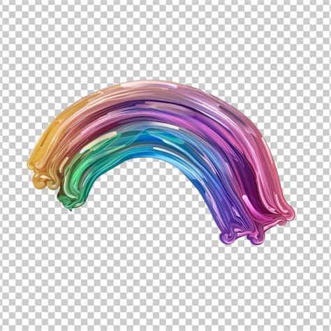 Premium Psd Rainbow On Transparent