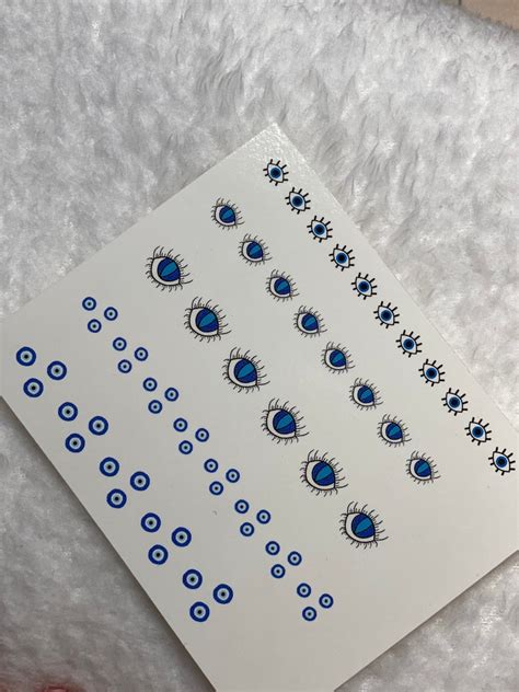 Evil Eye Waterslide Decals - Etsy