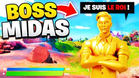 Le Retour De Midas Sur Fortnite Youtube