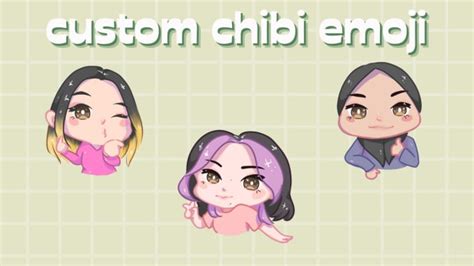 Draw Custom Chibi Emoji By Melojie Fiverr