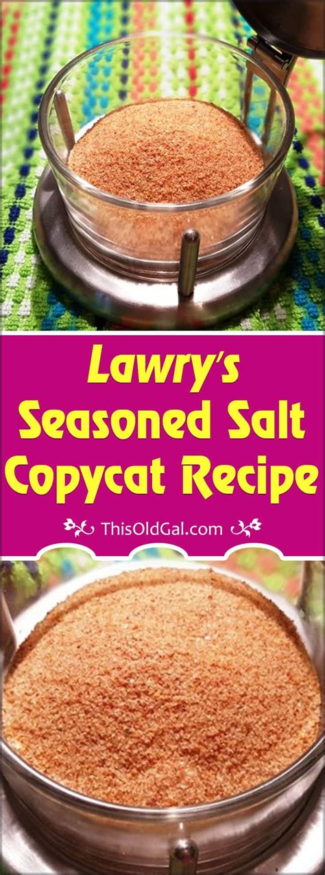 This Old Gal Seasoned Salt {house Seasoning} This Old Gal Lawrys Seasoning Salt Recipe