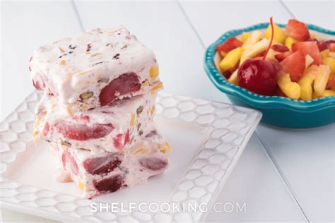 Frozen Fruit Salad Shelf Cooking