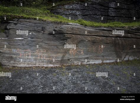 Perhaps 5000 Years Ago Stoneage Fishermen And Reindeer Herders Made