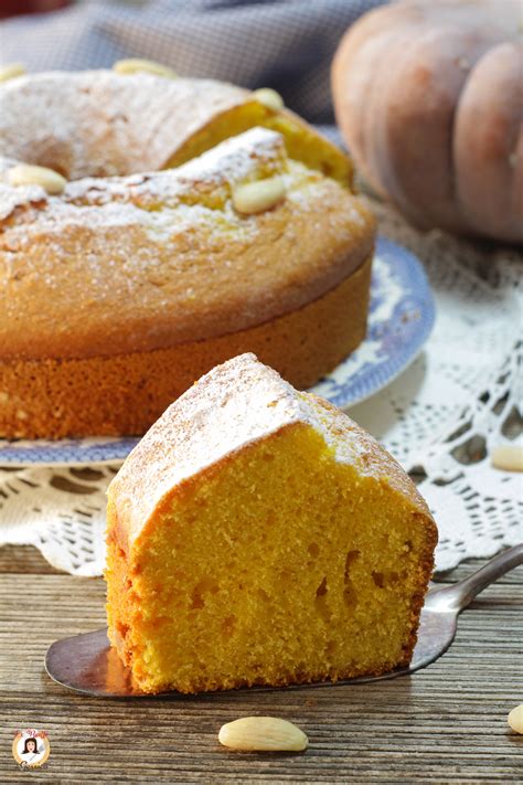 Ciambella Alla Zucca Con Arance E Mandorle Torta Soffice Senza Burro