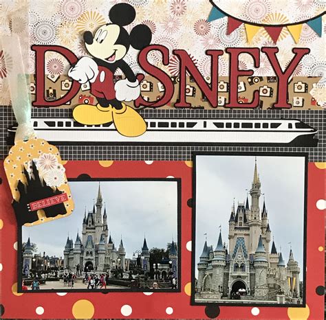 Disney Disney Scrapbooking Layouts Disney Scrapbook