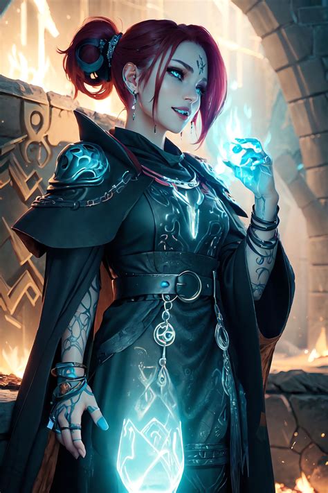 Evil Sorceress By Renbletz On Deviantart