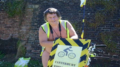 Were Getting Bum Deal Say Canterbury S Naked Bike Ride Protesters