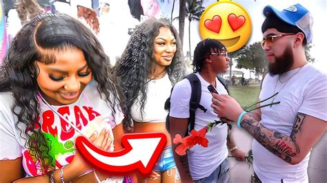 Rizzing Up Cute Girls IN MIAMI YouTube