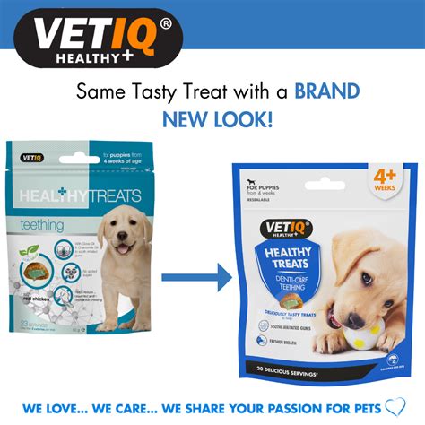 Healthy Treats Denti Care Teething For Puppies Vetiq Healthy