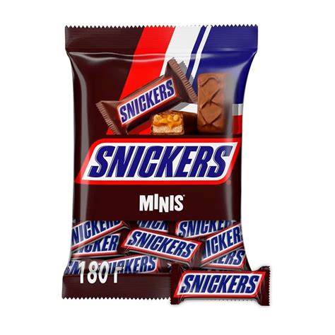 Конфеты шоколадные "Minis", Snickers, 180 г - купить в интернет ...