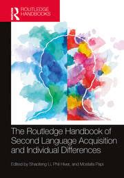 The Routledge Handbook Of Second Language Acquisition And Individual D