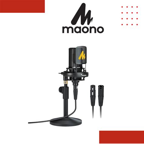 Maono Pm T Studio Quality Xlr Microphone Cardioid Condenser Mic