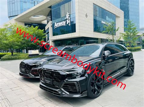 Audi Q8 Rsq8 Sq8 Mansory Wide Body Kit Front Bumper Rear Bumper Side