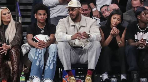 Carmelo Anthony Explains Why His Son Shouldnt Take One And Done Path