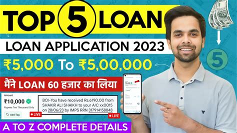 Top 5 Best Loan App Loan App Fast Approval Personal Loan App