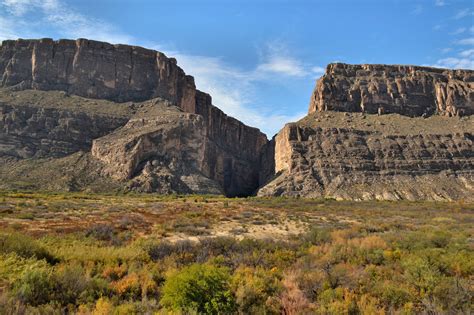 Big Bend National Park Santa Elena Canyon And Chisos Basin