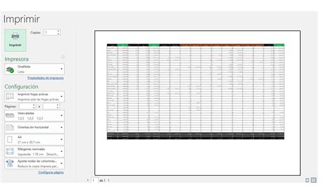 Aprende Como Imprimir En Excel En Una Sola Hoja Y Con El Mejor Formato