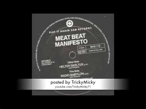 Meat Beat Manifesto Radio Babylon 1990 YouTube