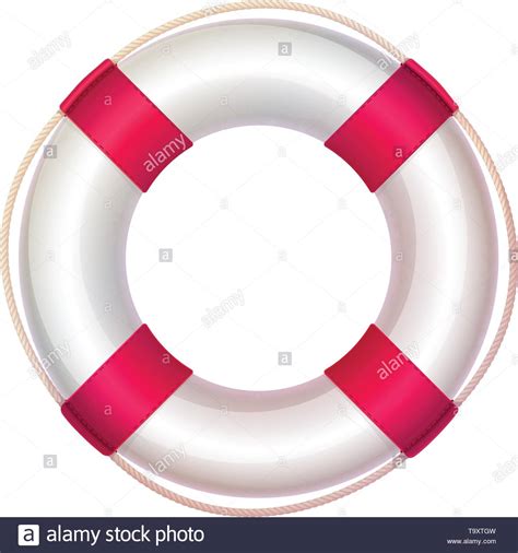 Vector Lifebuoy Life Buoy Lifeguard Sea Lifesaver Stock Vector Image