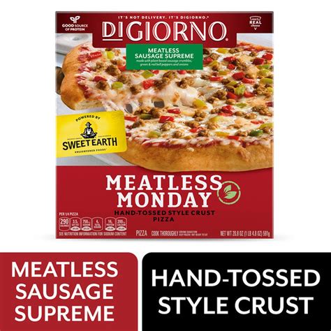 Digiorno Meatless Plant Based Supreme Frozen Pizza Oz Delivery