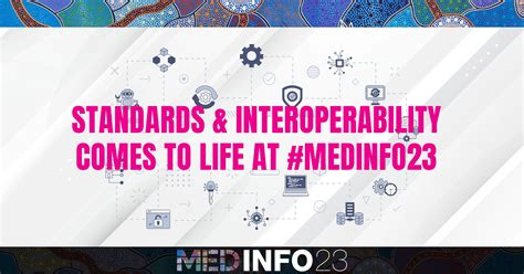 Standards And Interoperability Comes To Life At Medinfo 2023 Medinfo 2023